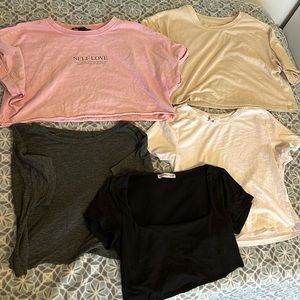 cropped tees